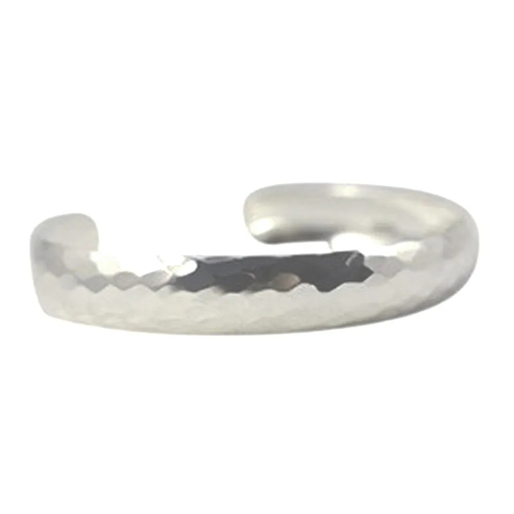 Hammered Sterling Silver Cuff Bracelet
