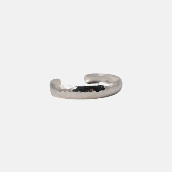 Hammered Sterling Silver Cuff Bracelet