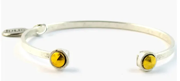 Hand Forged Hammered Metal Cuff Bracelets