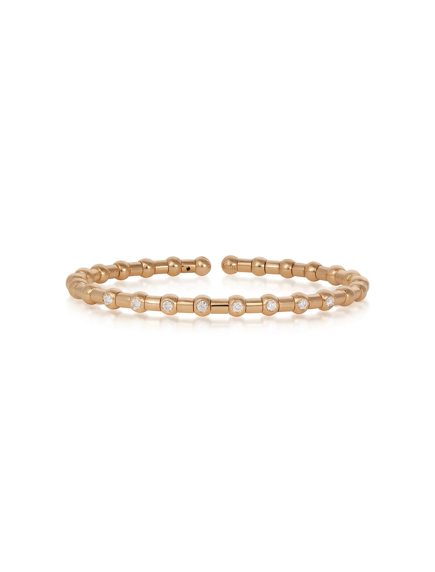 Holly, 18K Yellow Gold   White Diamonds Bracelet