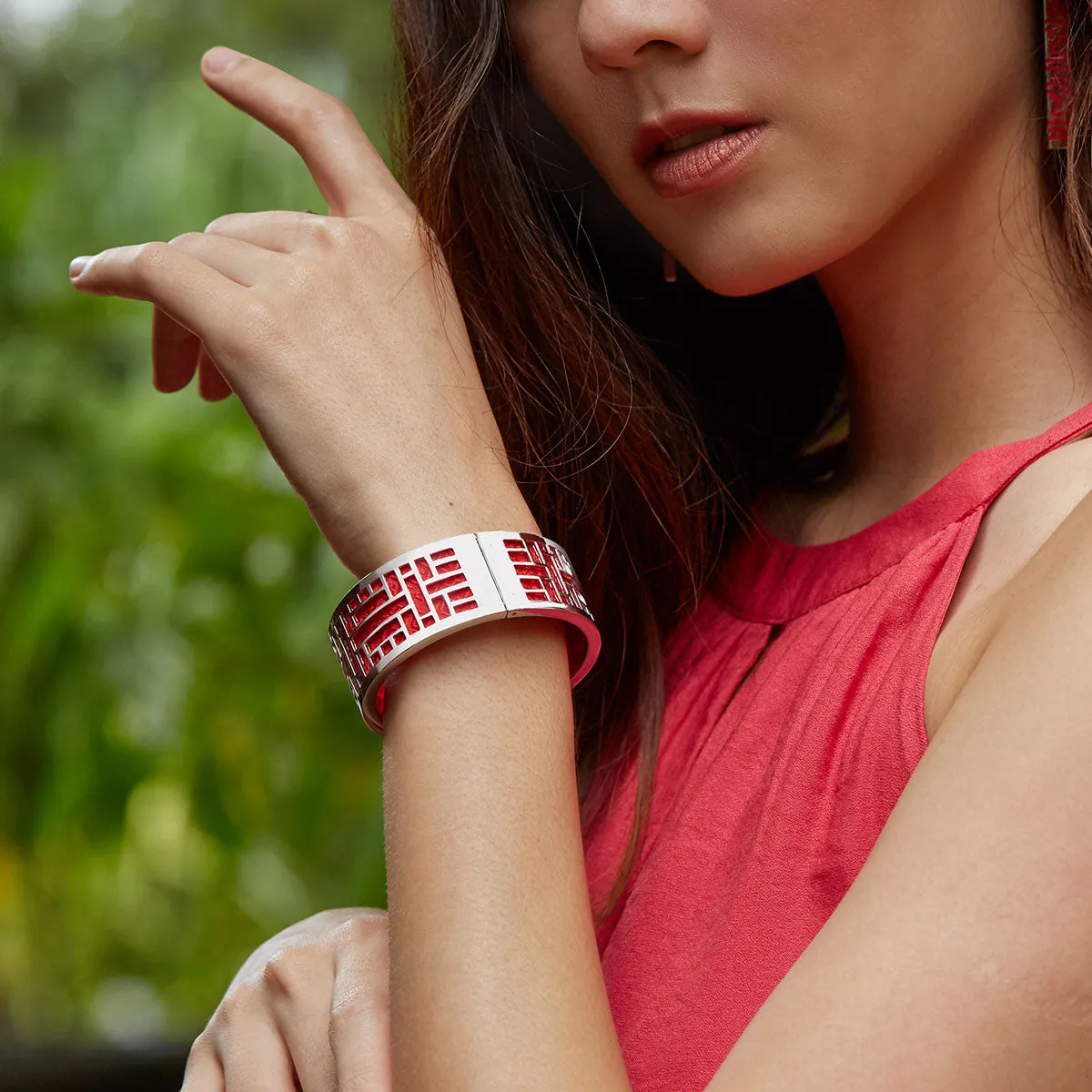 Huế Bangle - Dragon Red