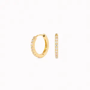 Huggie Hoop Earrings - Eva