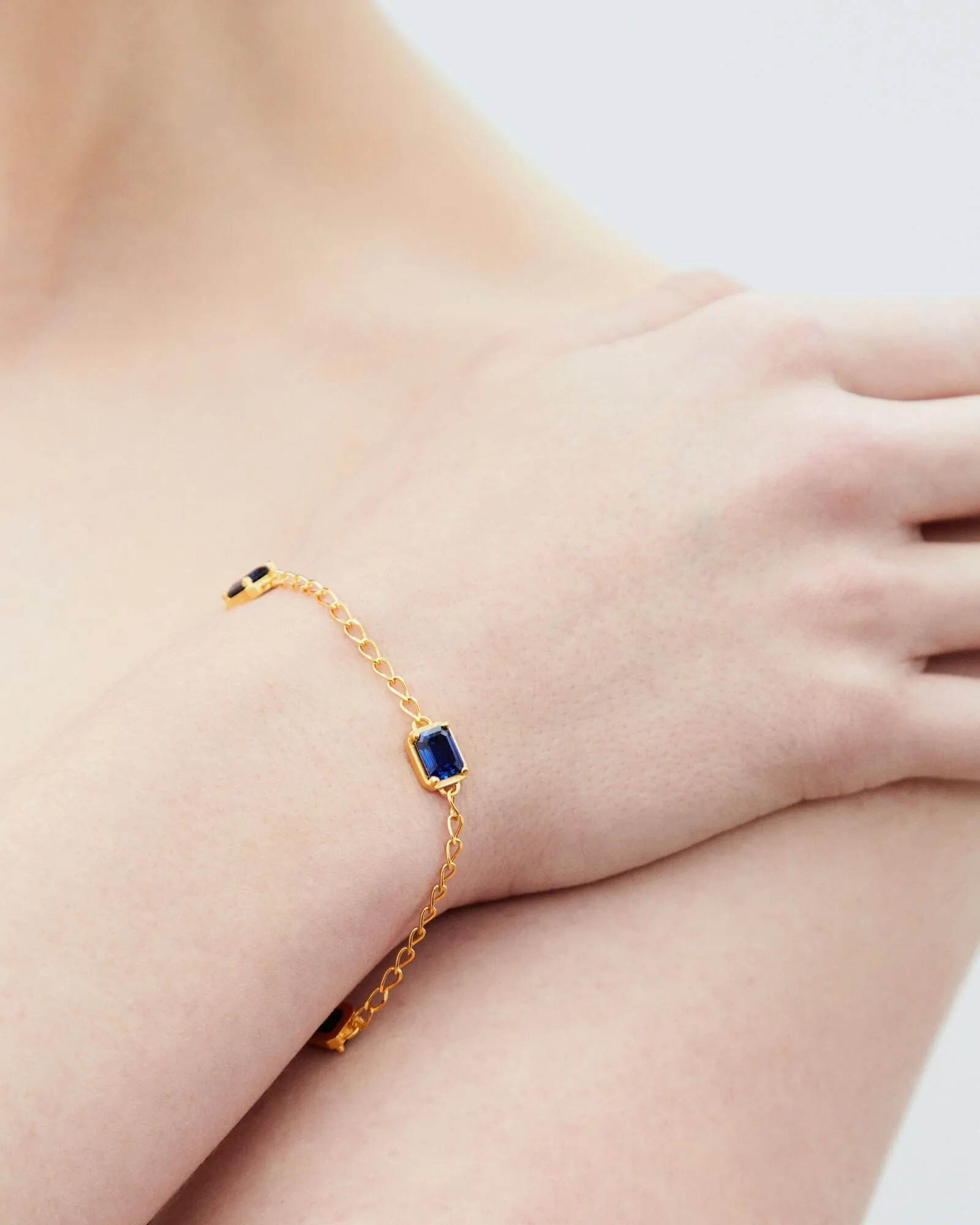 Joud Sapphire Bold Bracelet