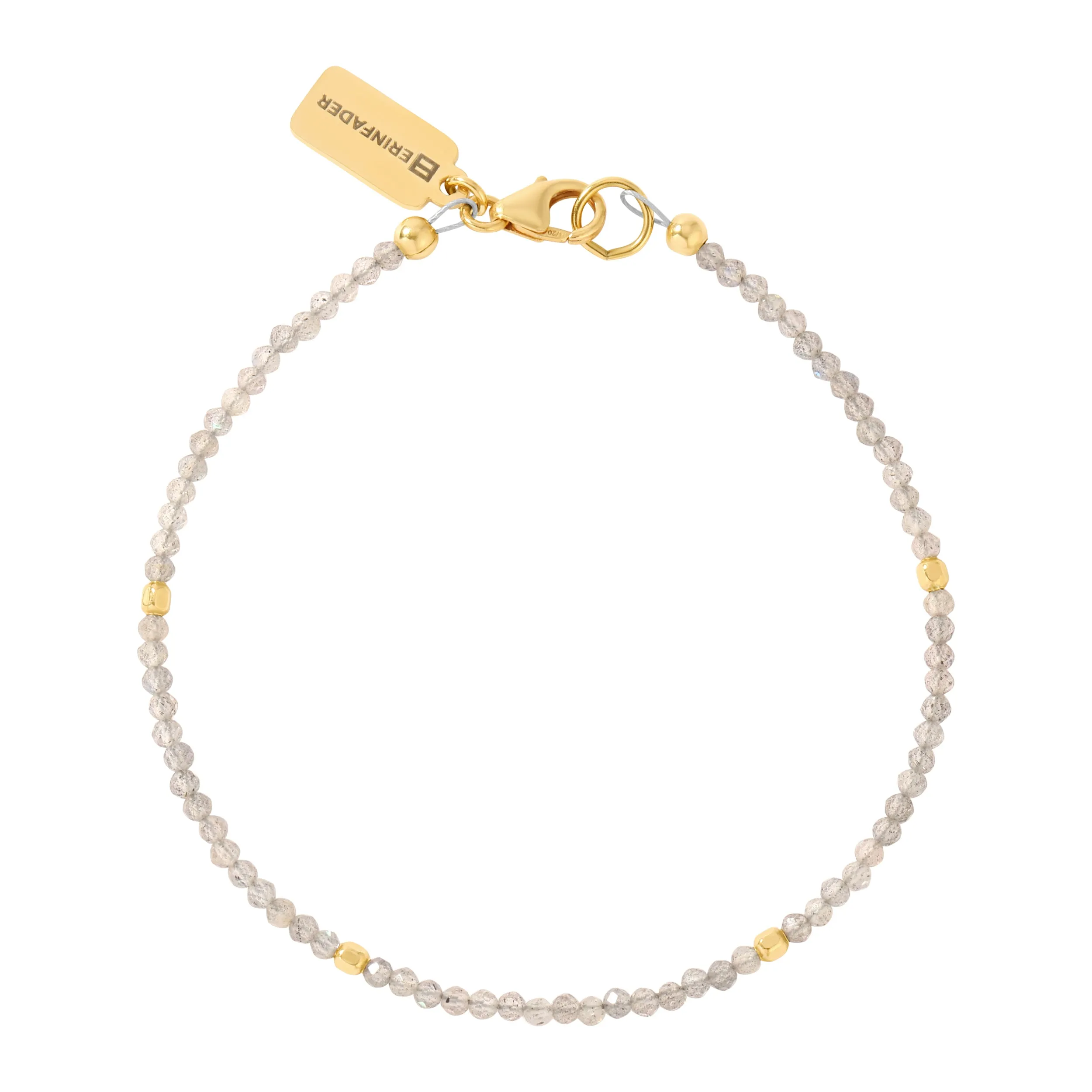 Labradorite Gemstone Beaded Bracelet