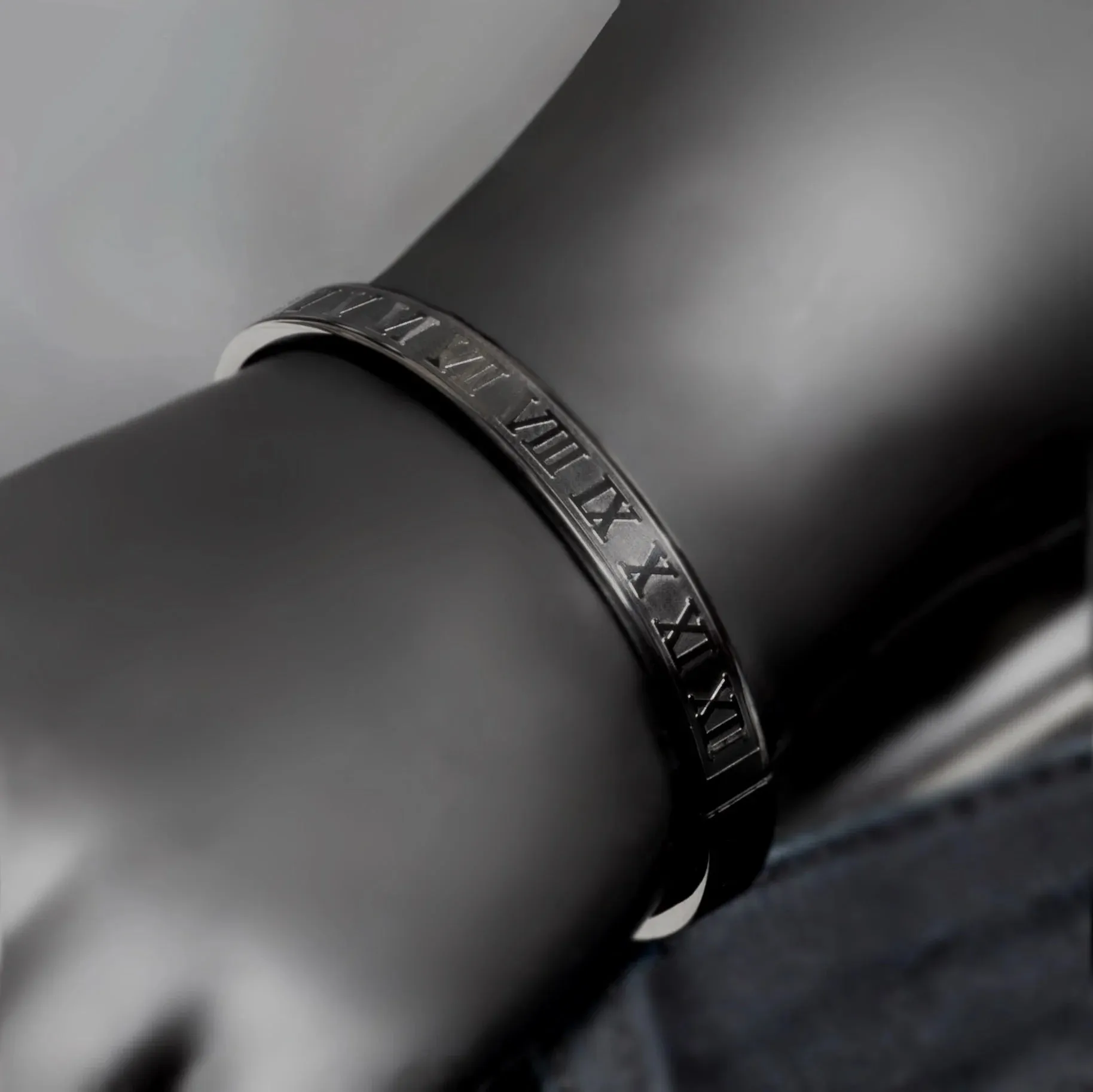 Leland Stainless Steel Cuff Bangle