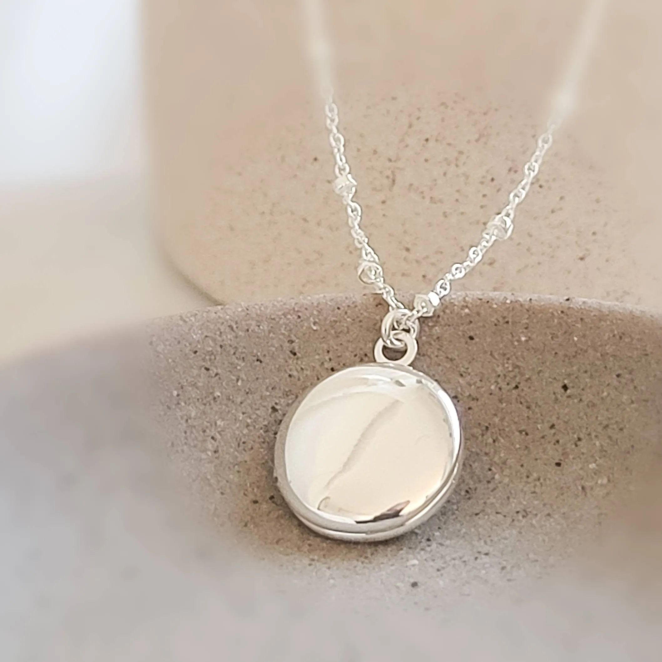 Little Gold Locket Necklace