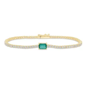 Luxe Diamond Tennis Bracelet - YG