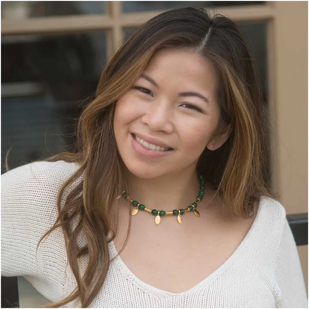 Majestic Malachite Choker
