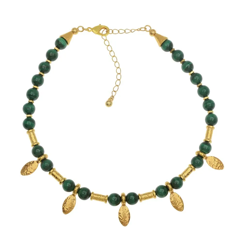 Majestic Malachite Choker