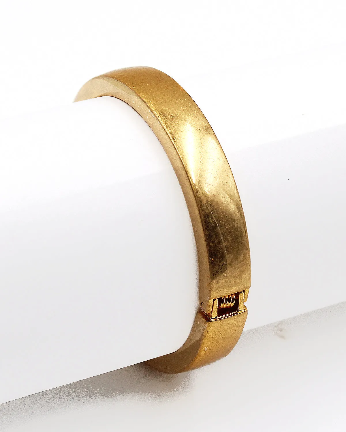 Matt Brass Bangle Bracelet