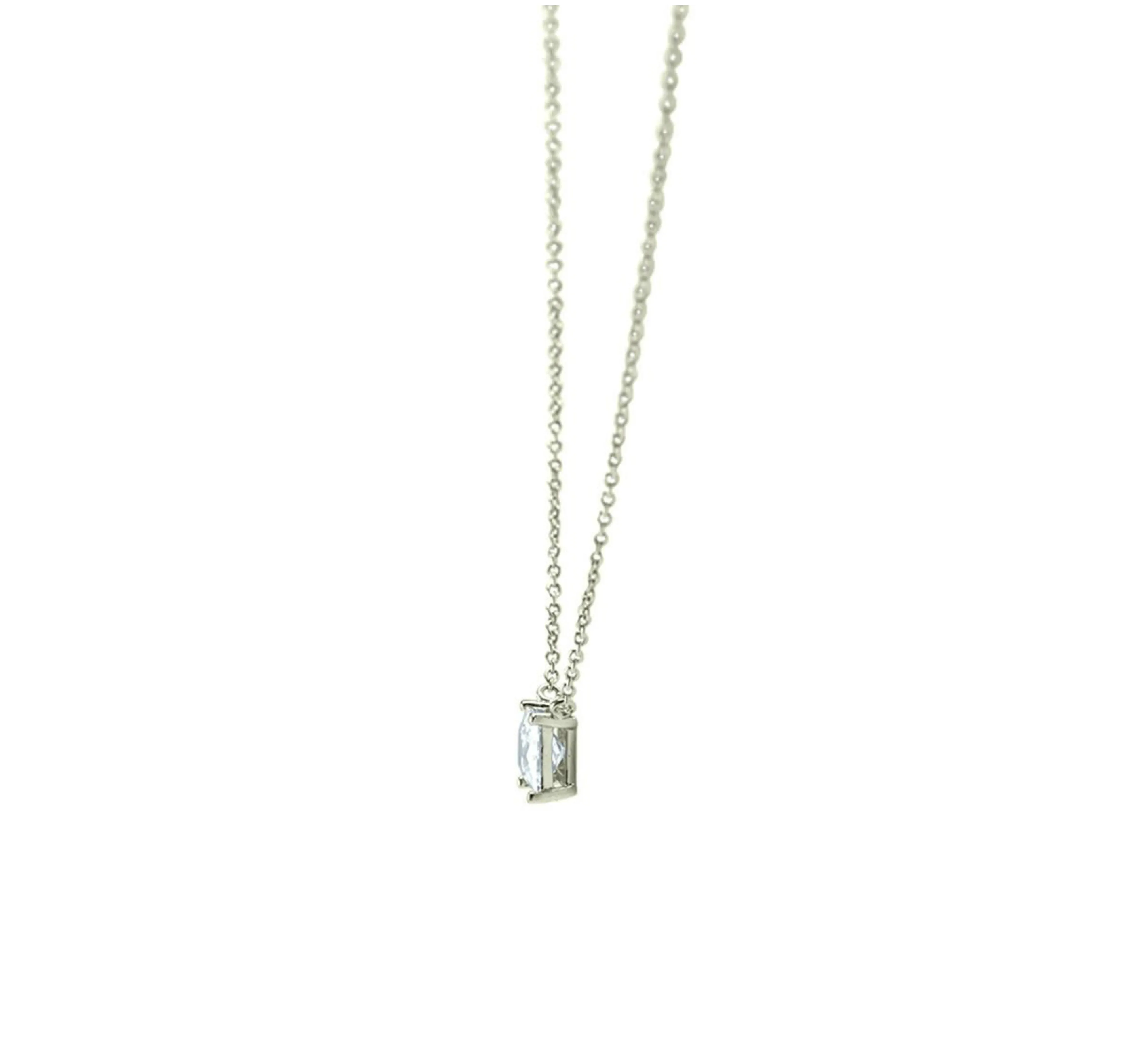 Meg Princess Cut Pendant – 6mm | 1ct