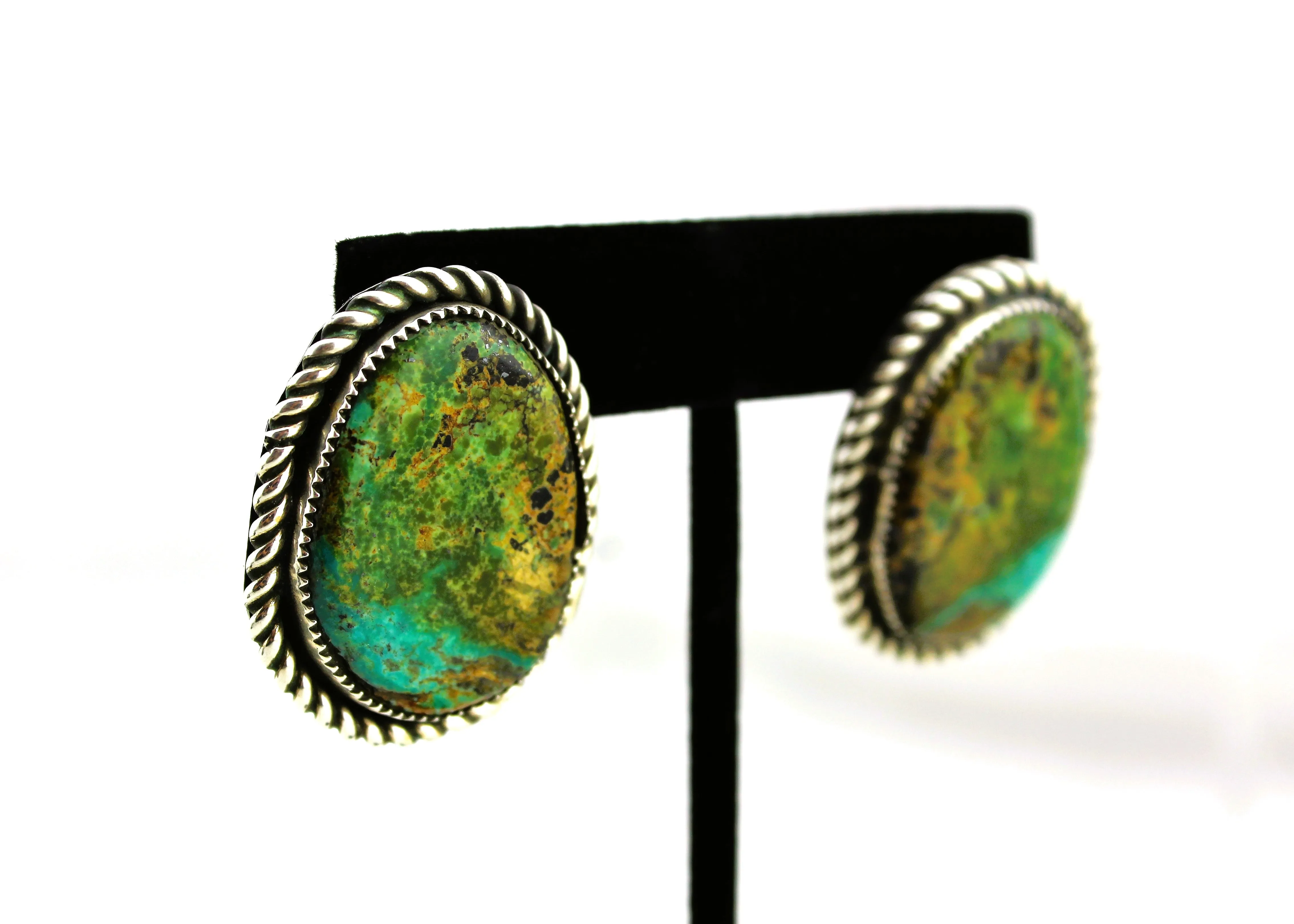 Merlin James Turquoise Earrings