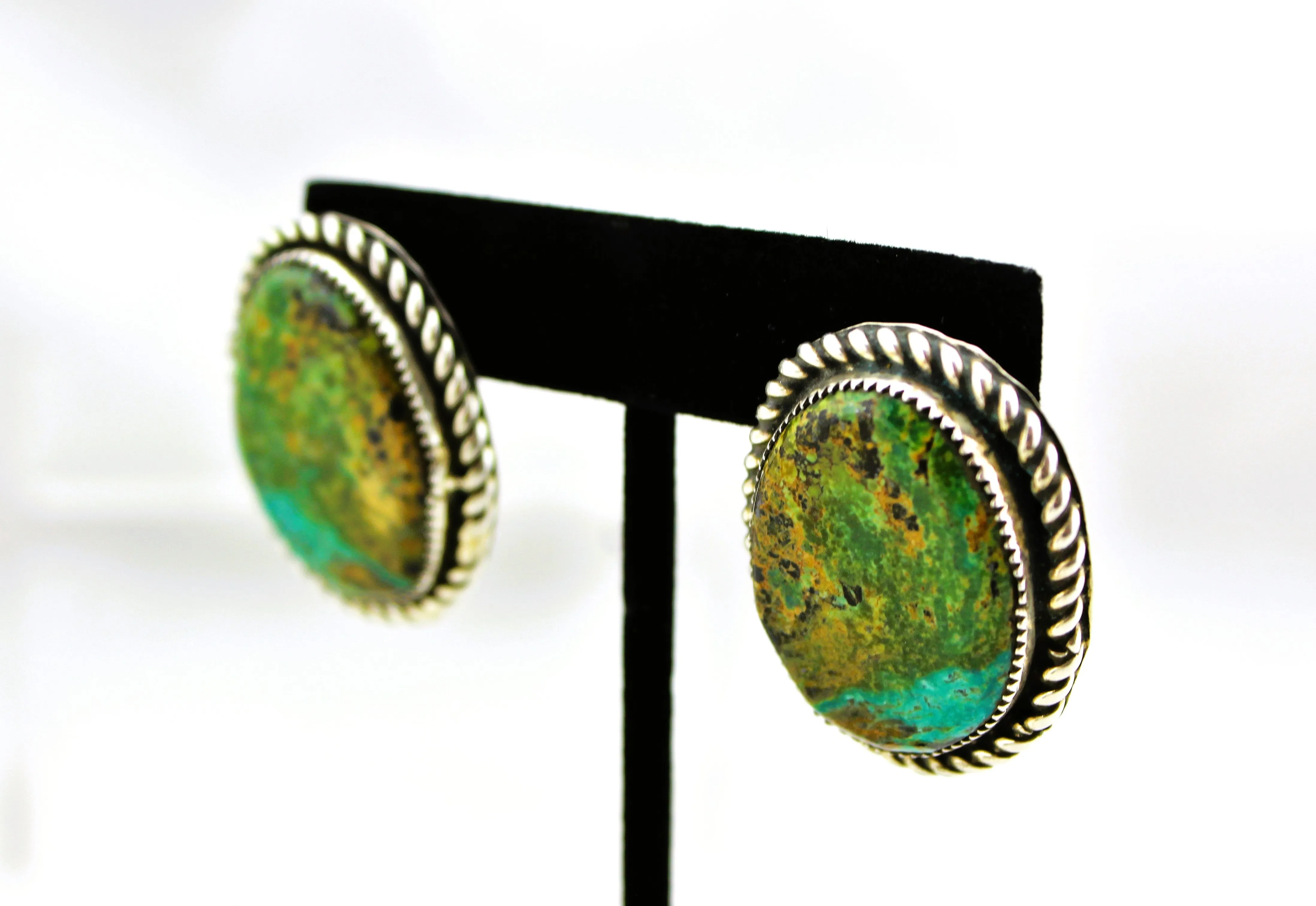 Merlin James Turquoise Earrings