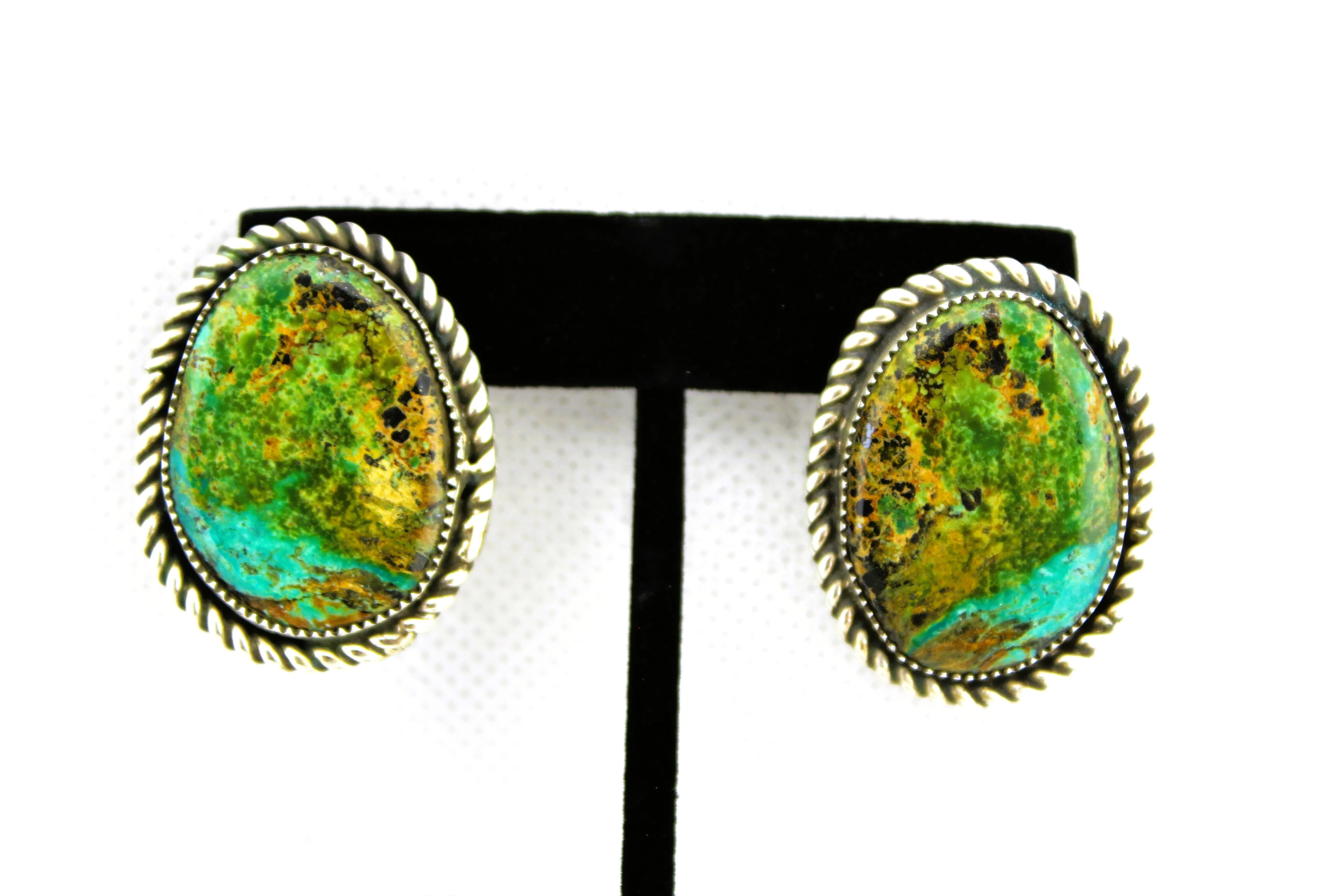 Merlin James Turquoise Earrings