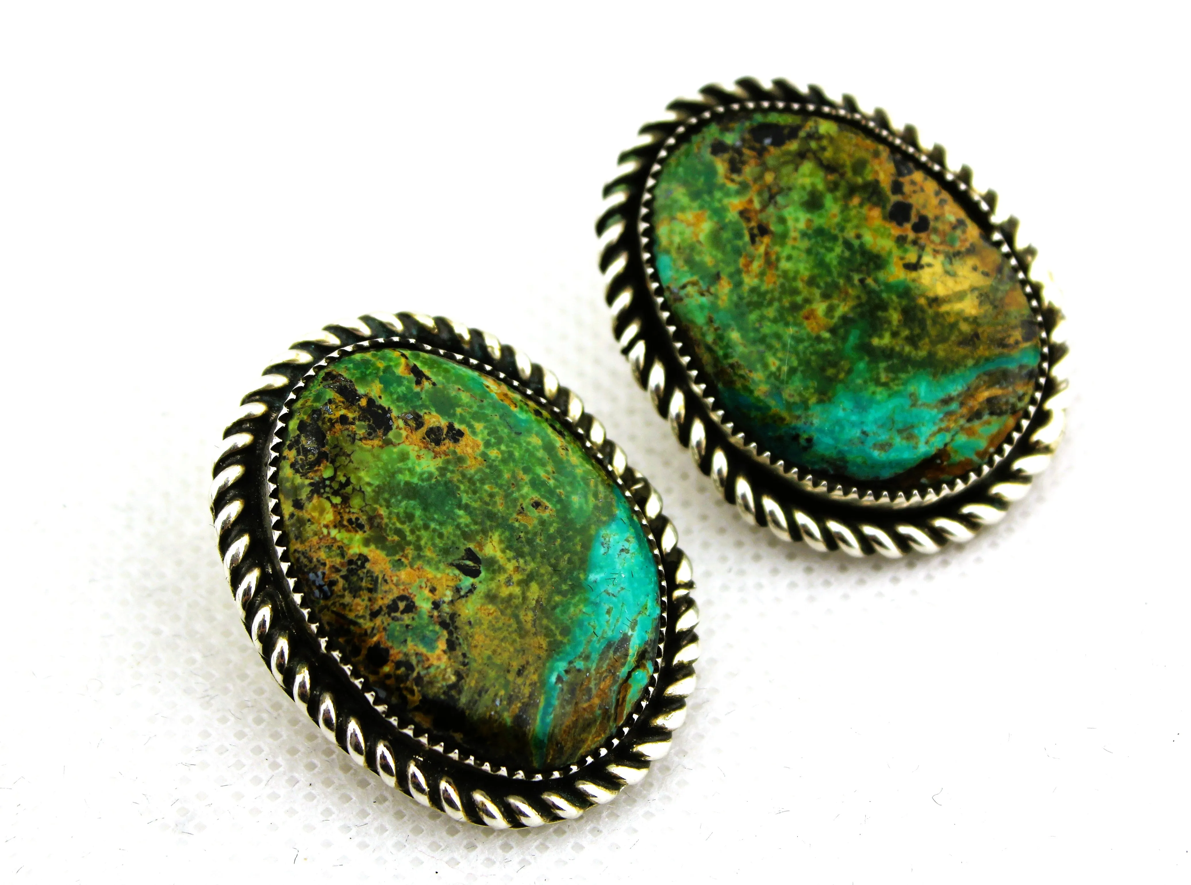Merlin James Turquoise Earrings