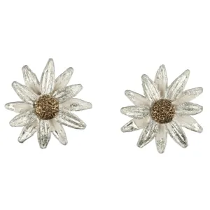 Michael Michaud Daisy Clip Earrings