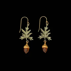 Michael Michaud Pin Oak Wire Earrings