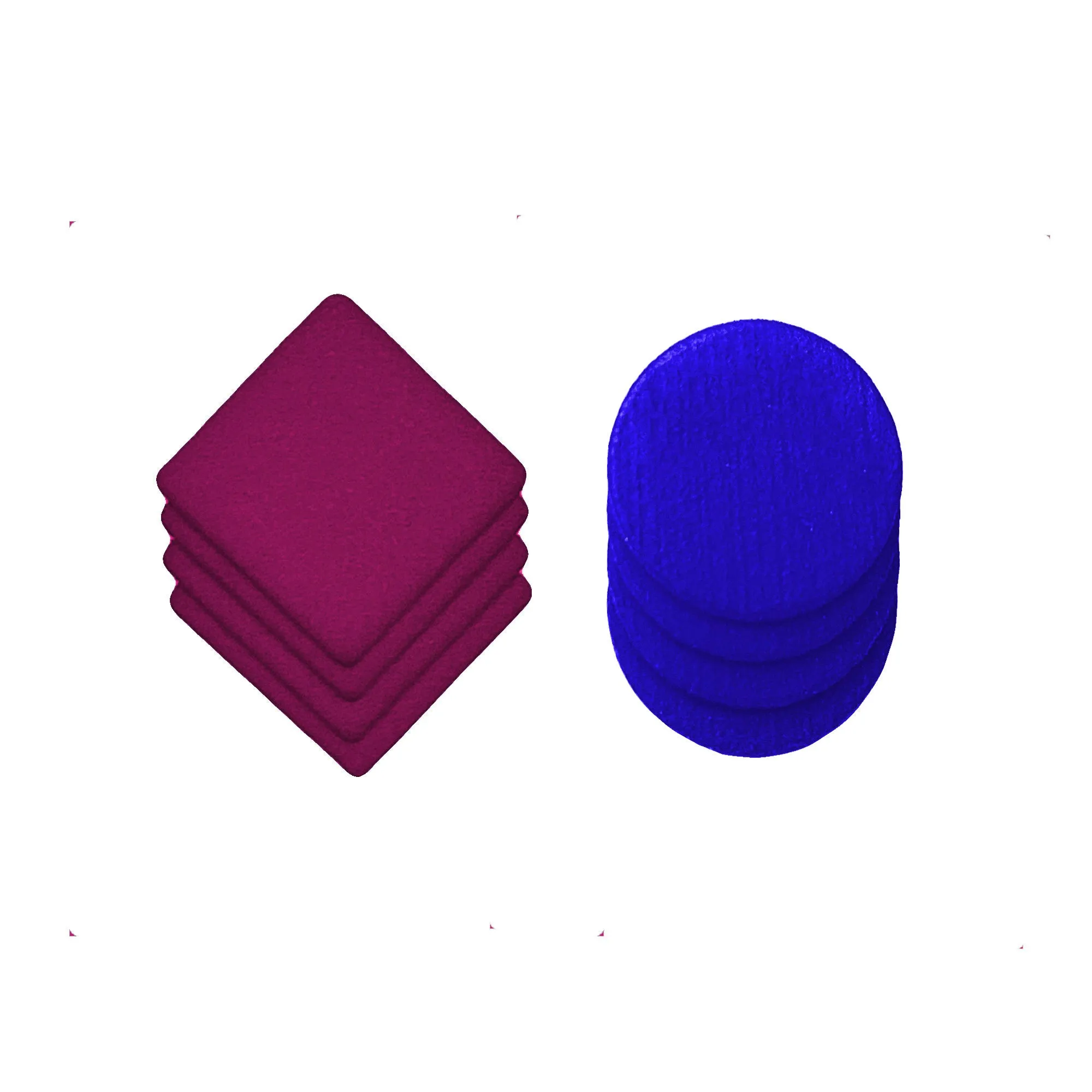 Mix and Match Geometric Stud Earrings - Optical
