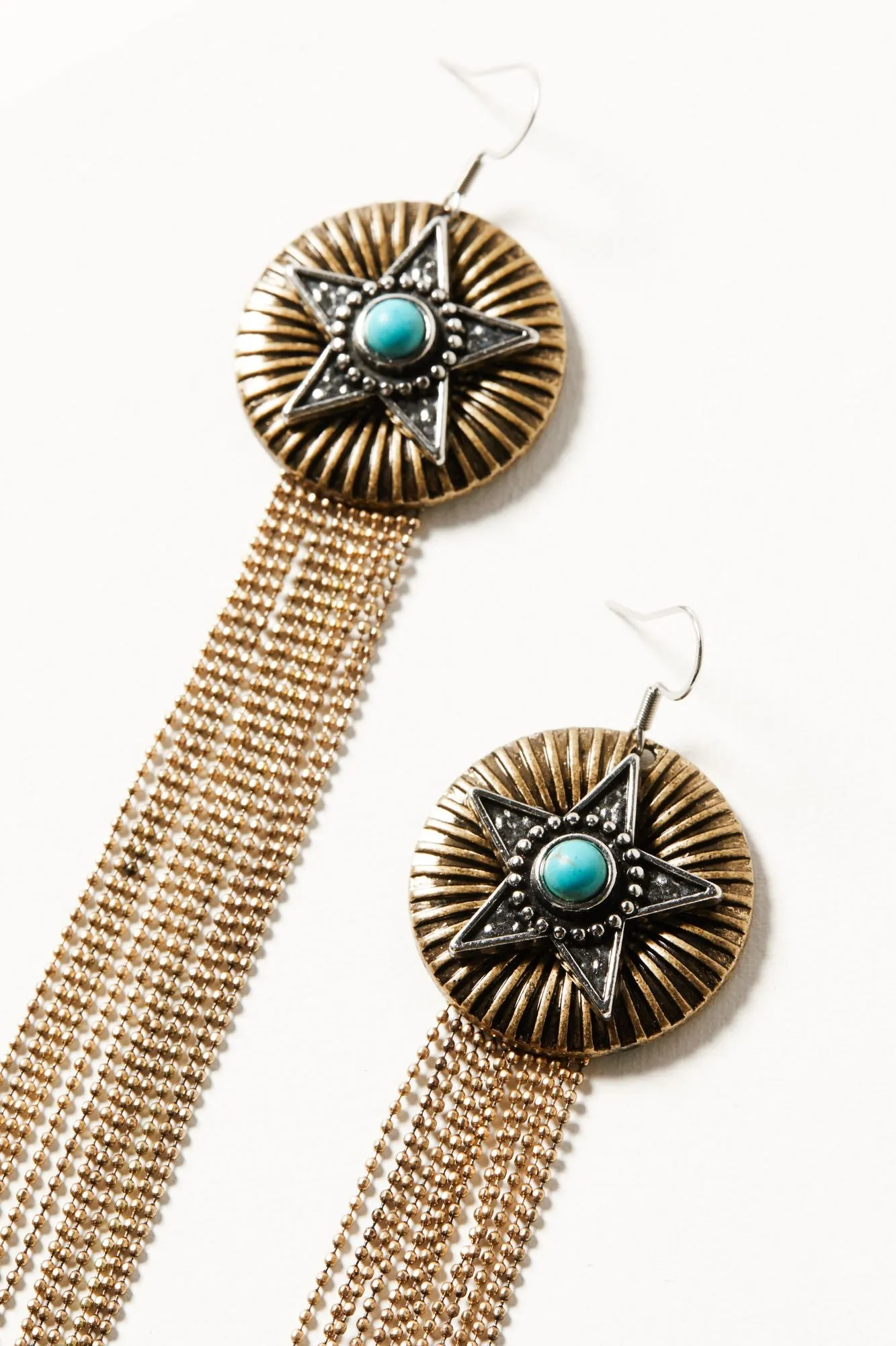 Montclair Star Fringe Earrings