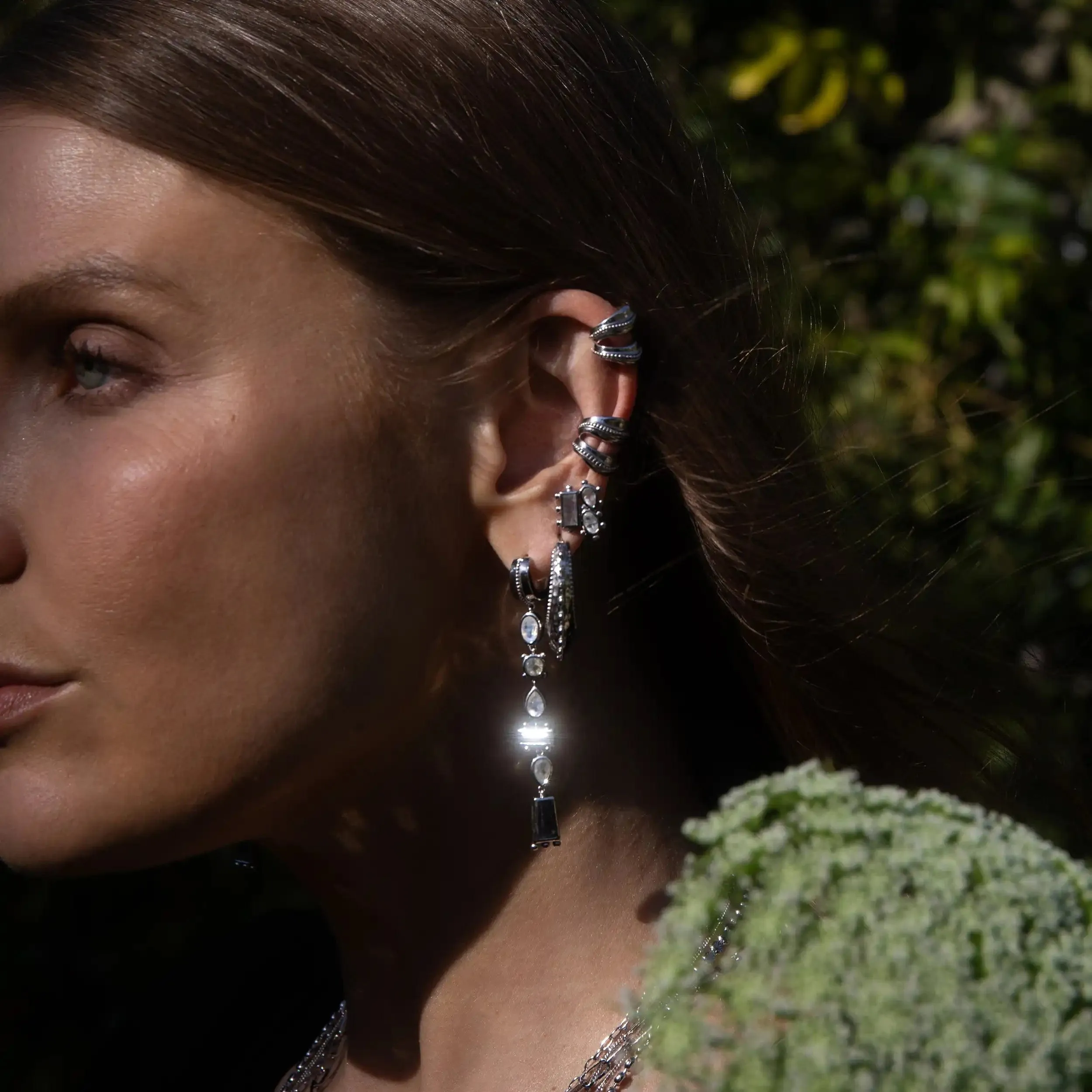 Mosaic Gemstone Studs