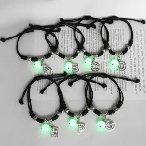 New Luminous English Alphabet Couple Bracelet