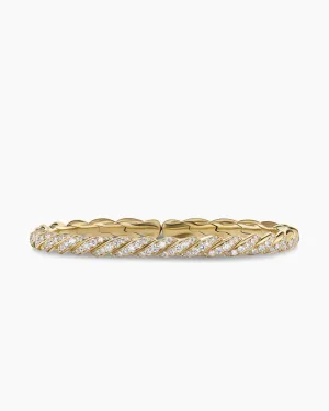 Paveflex Bracelet in 18K Gold with Diamonds