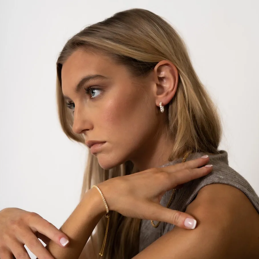 PEARL HOOPS