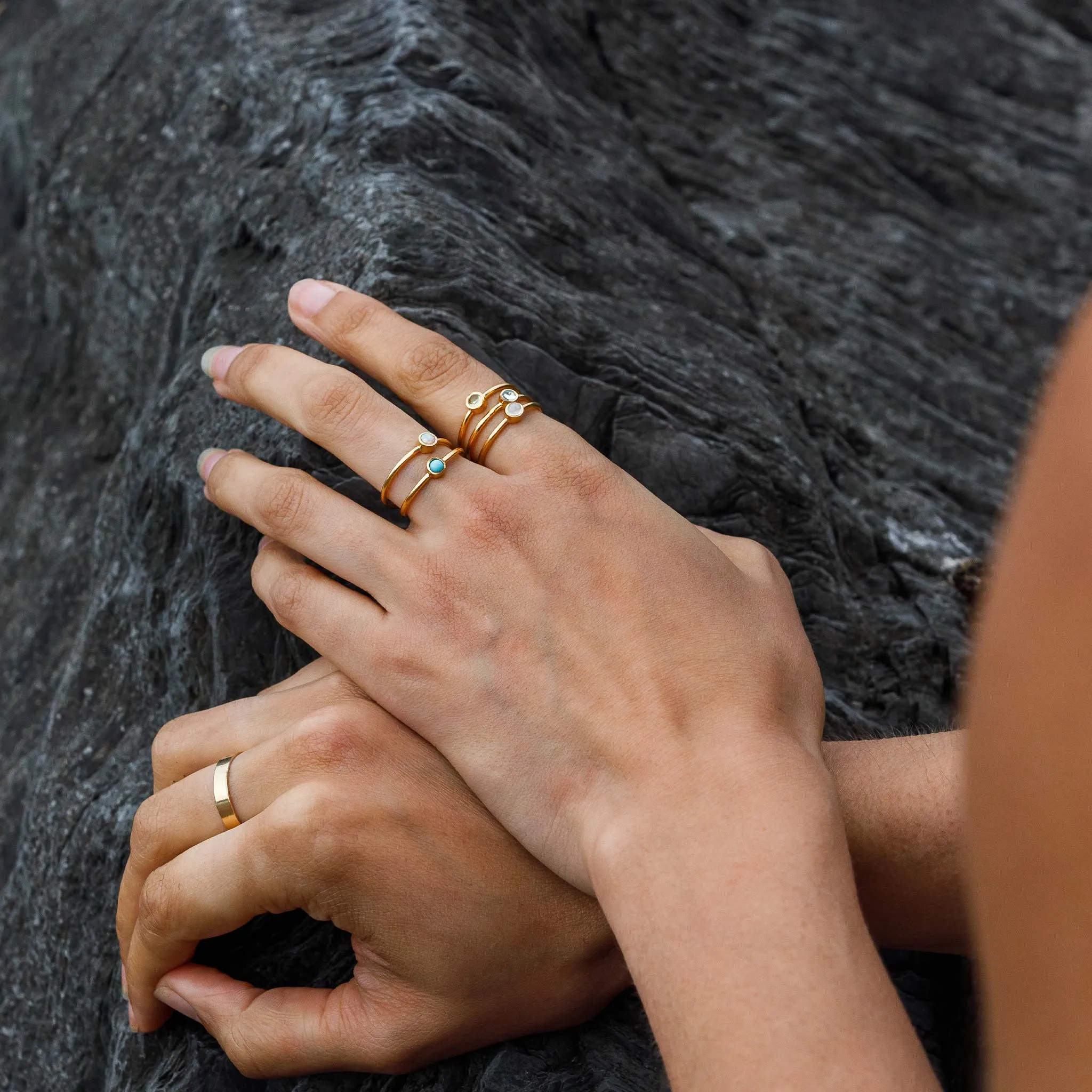 Peridot Mano Ring