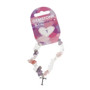 PINK GEMSTONE BRACELET T