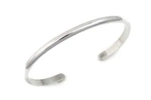 Plain Silver Bracelet medium - BM1