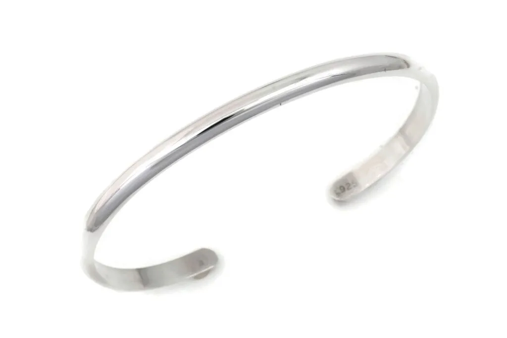 Plain Silver Bracelet medium - BM1