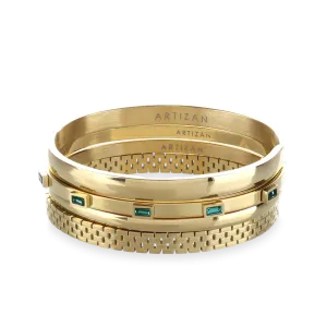 QUEEN'S CROWN BRACELET STACK