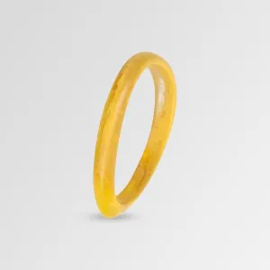 Rock Wishbone Bangle - Warm Tones