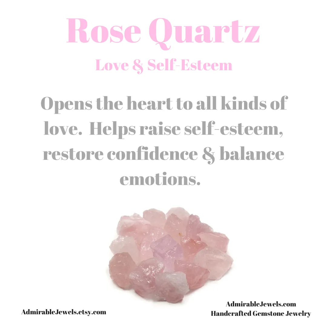 Rose Quartz Pendant Necklace