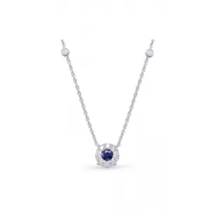 S Kashi and Sons Color Stone Necklace N1208-SWG