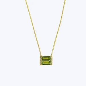 Shine Peridot Necklace
