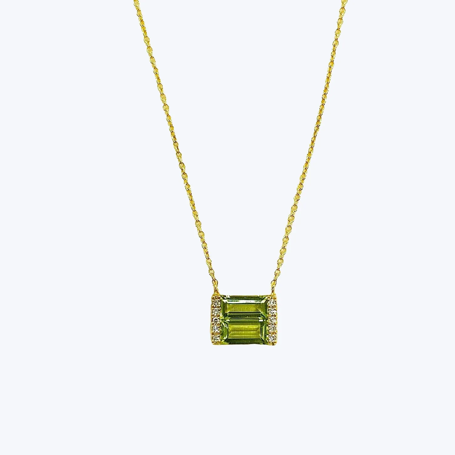 Shine Peridot Necklace