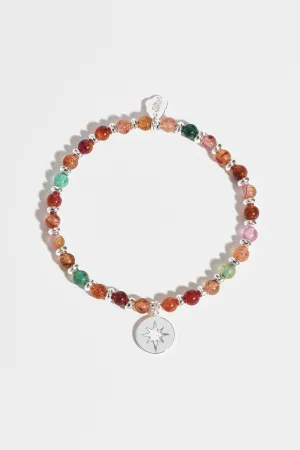Starburst Bubble Gemstone Amelia Bracelet