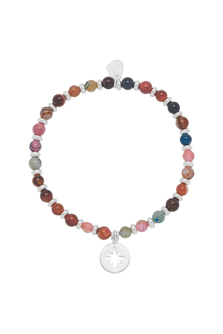 Starburst Bubble Gemstone Amelia Bracelet