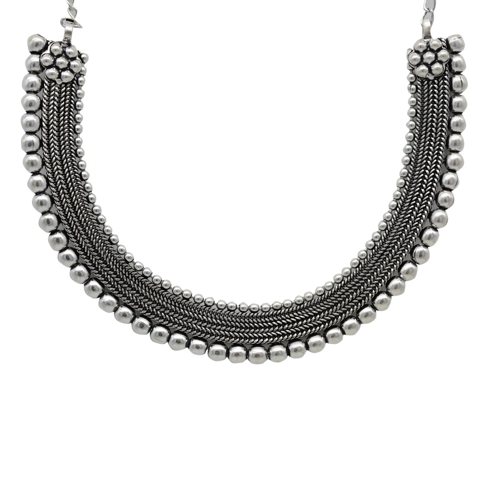 Teejh Dwaraka Oxidised Silver Jewellery Gift Set
