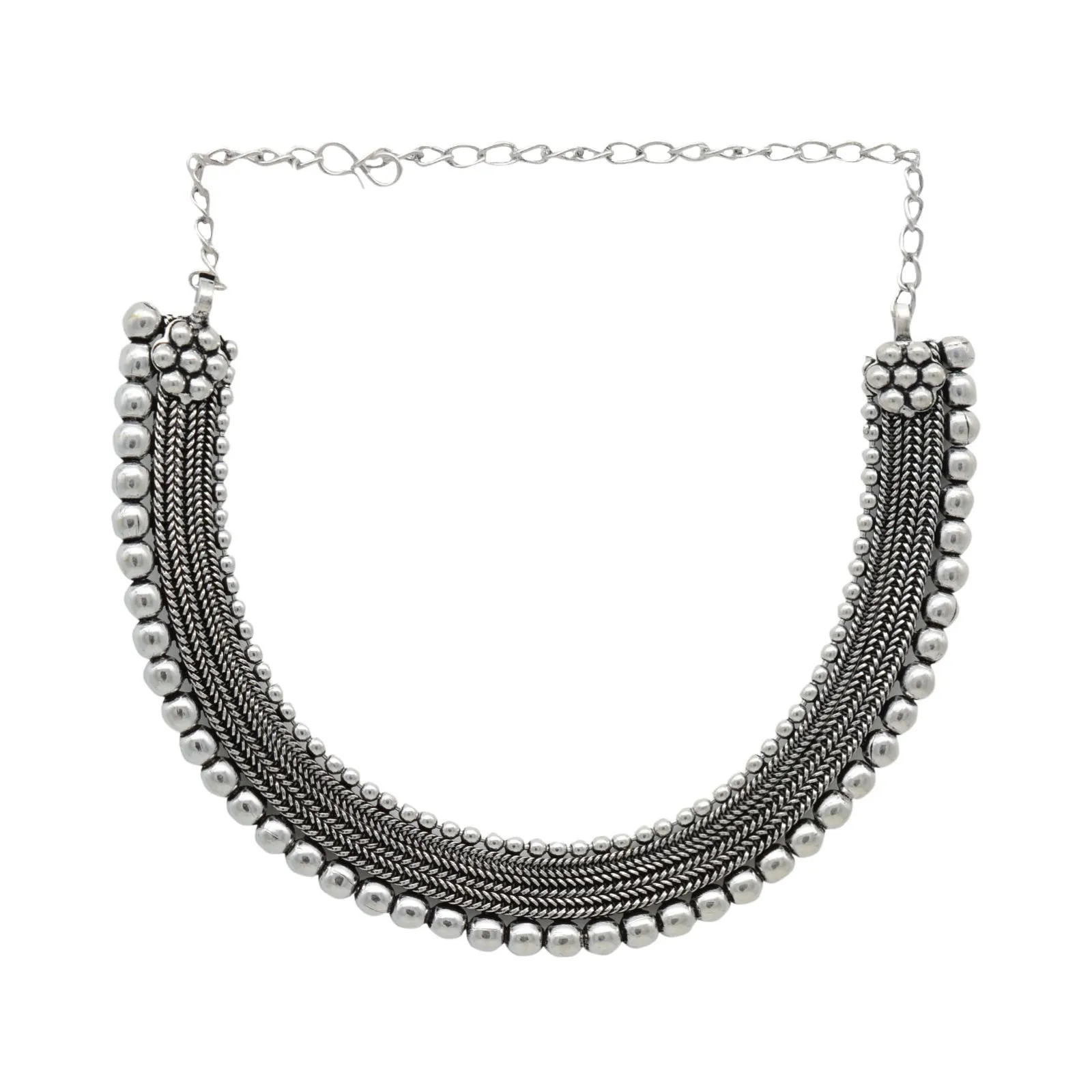 Teejh Dwaraka Oxidised Silver Jewellery Gift Set