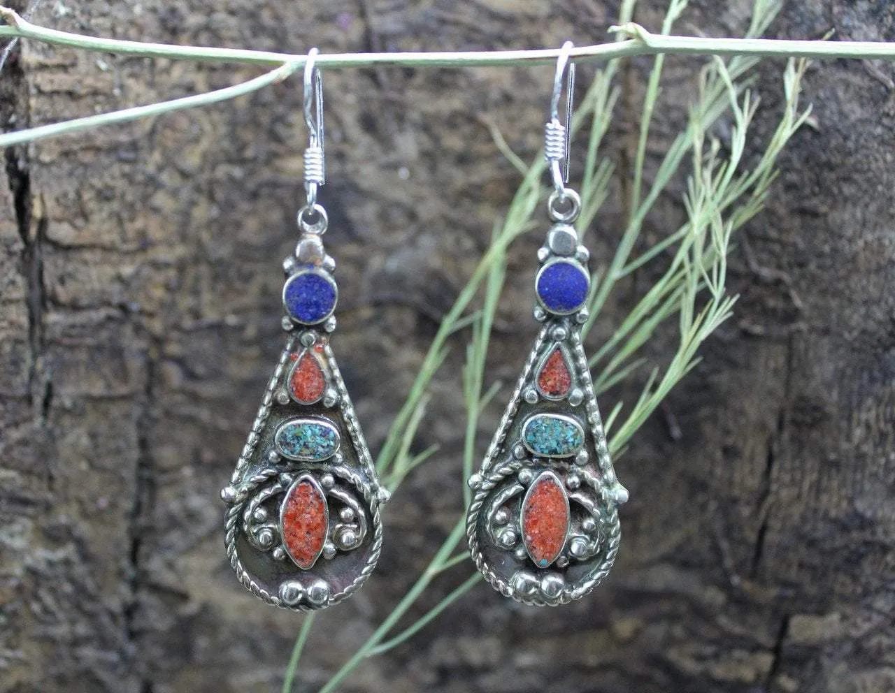 Tibetan Arts Dangle Earrings