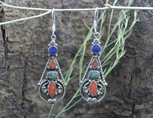 Tibetan Arts Dangle Earrings