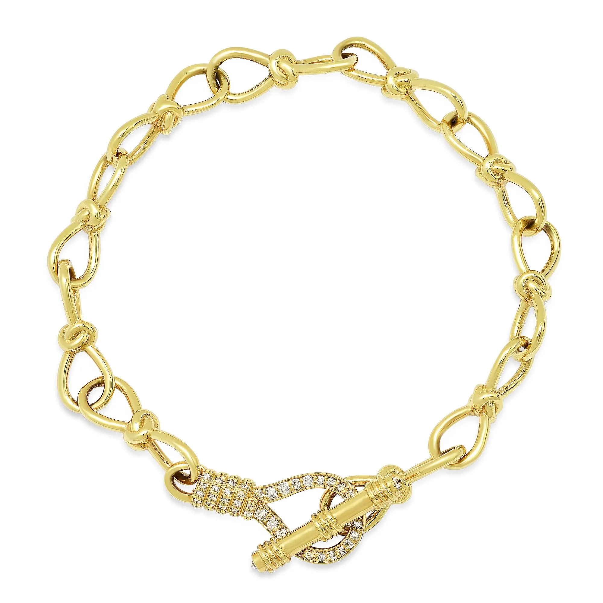 Toi et Moi “T-Bar” Bracelet