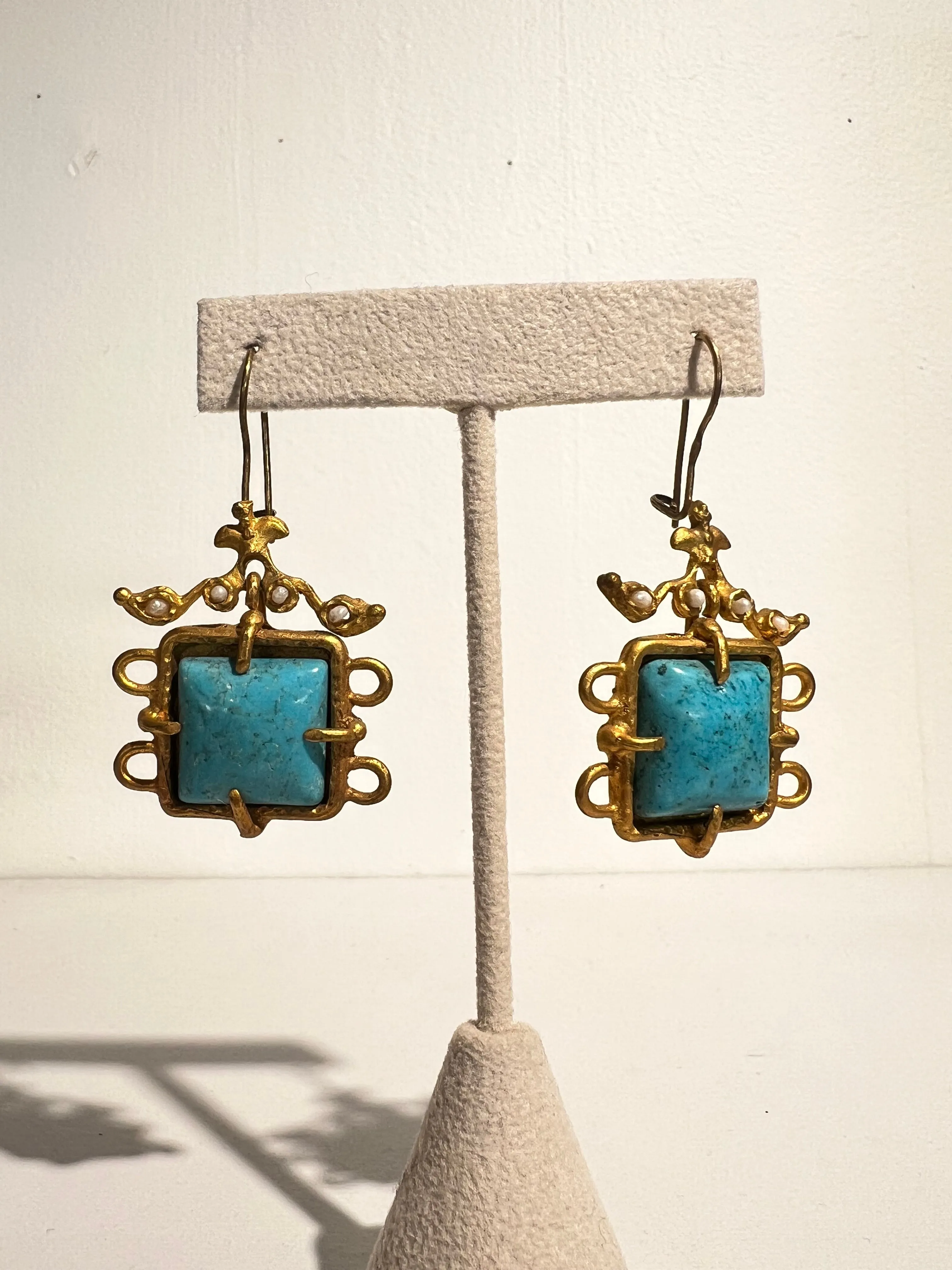 Turkish Square Earrings