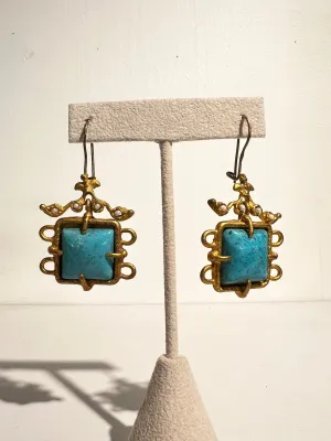 Turkish Square Earrings