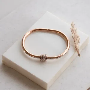 Twisted Sparkle Bangle